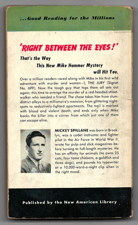 My Gun Is Quick by Mickey Spillane