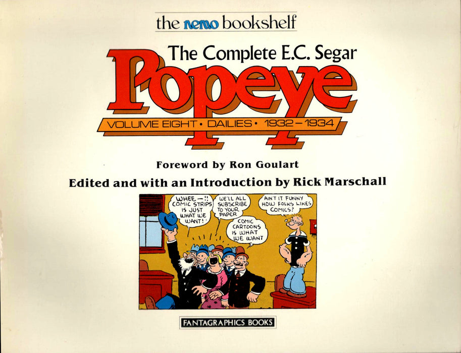 The Complete E.C. Segar Popeye Volume 6: Dailies - 1930-1931 by E.C. Segar